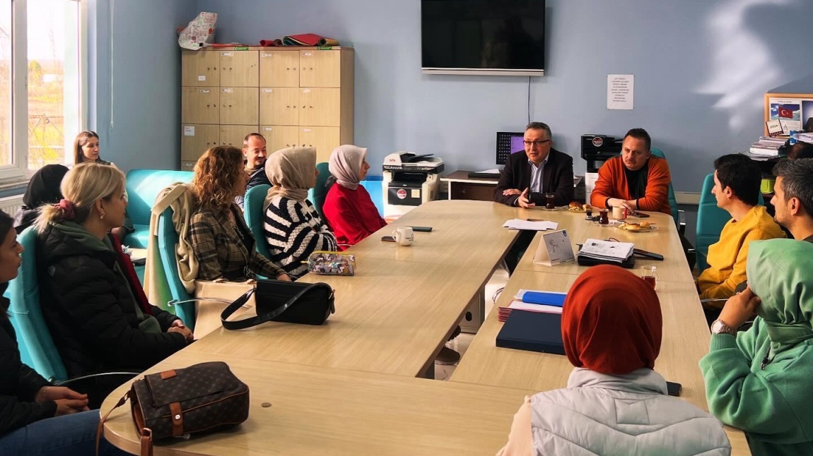 İlçe Milli Eğitim Müdürümüz Mehmet HARBİ'nin okulumuza ziyareti